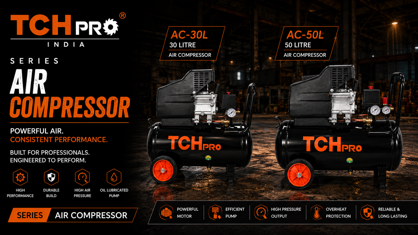 TCH PRO Silent Air Compressors